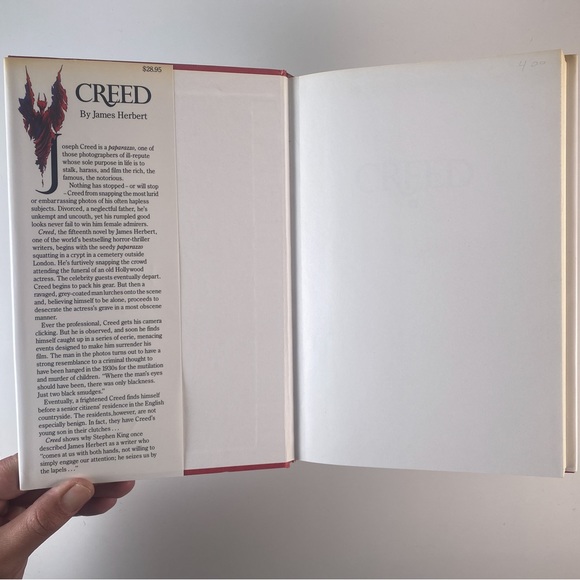 2/$30 -  Creed by James Herbert - Picture 6 of 13